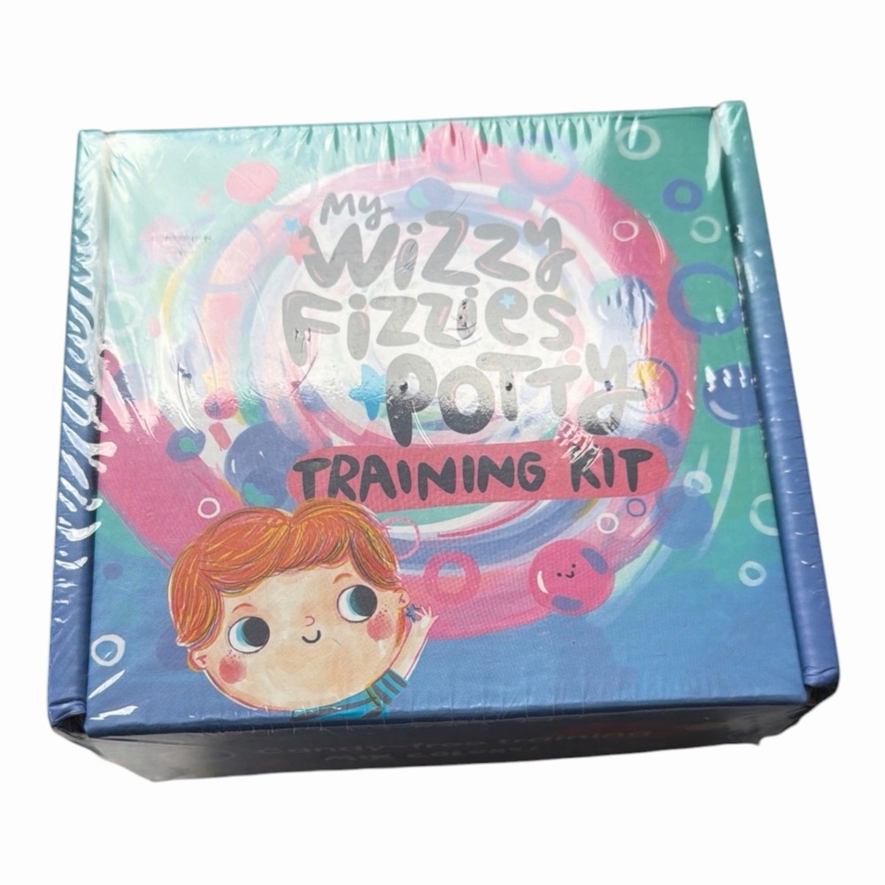 Wizzy Fizzies Potty Training Kit Box for Unisex Kids, Blue